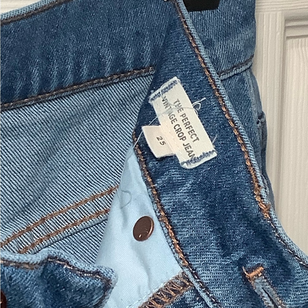Perfect vintage crop jean